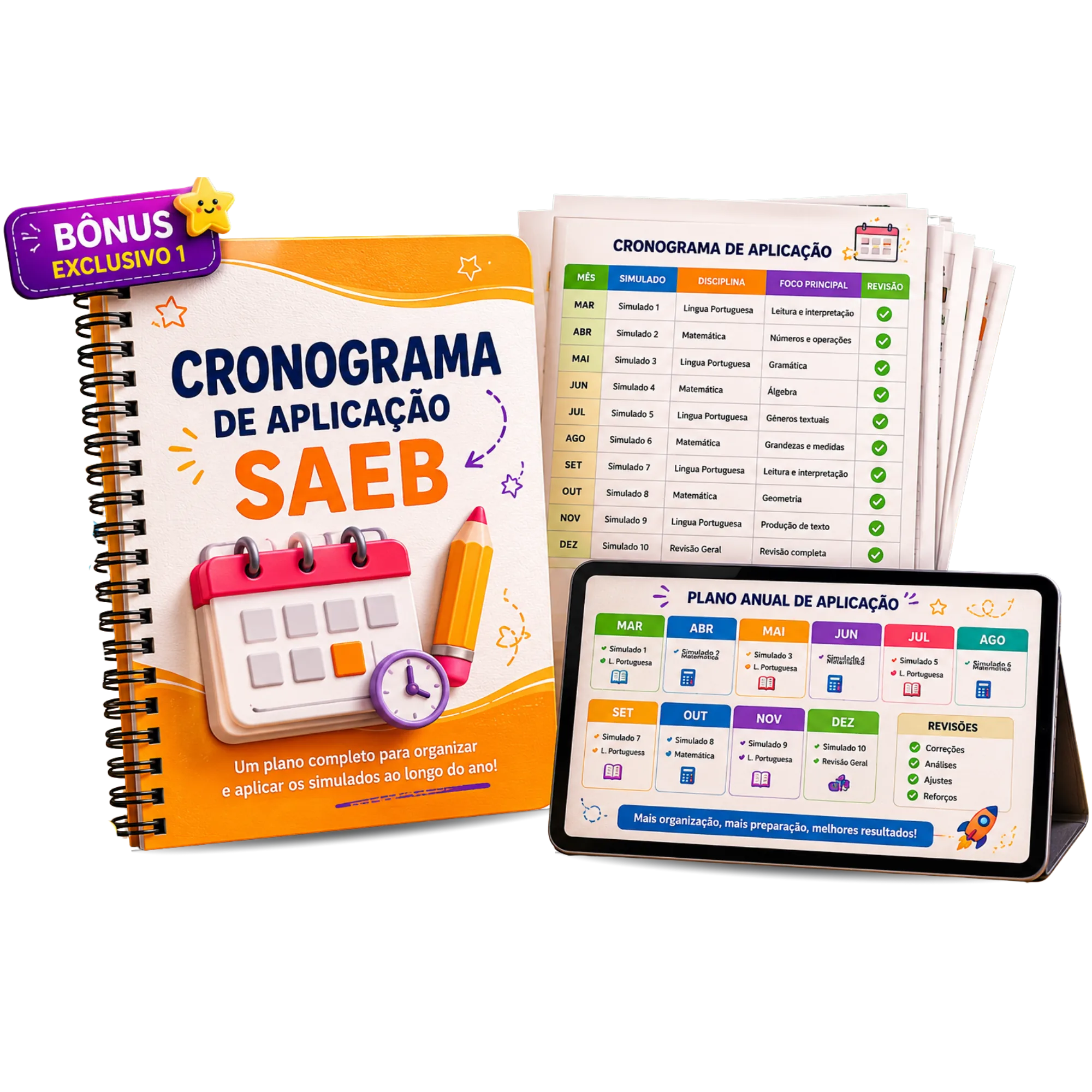 Cronograma de Aplicação SAEB
